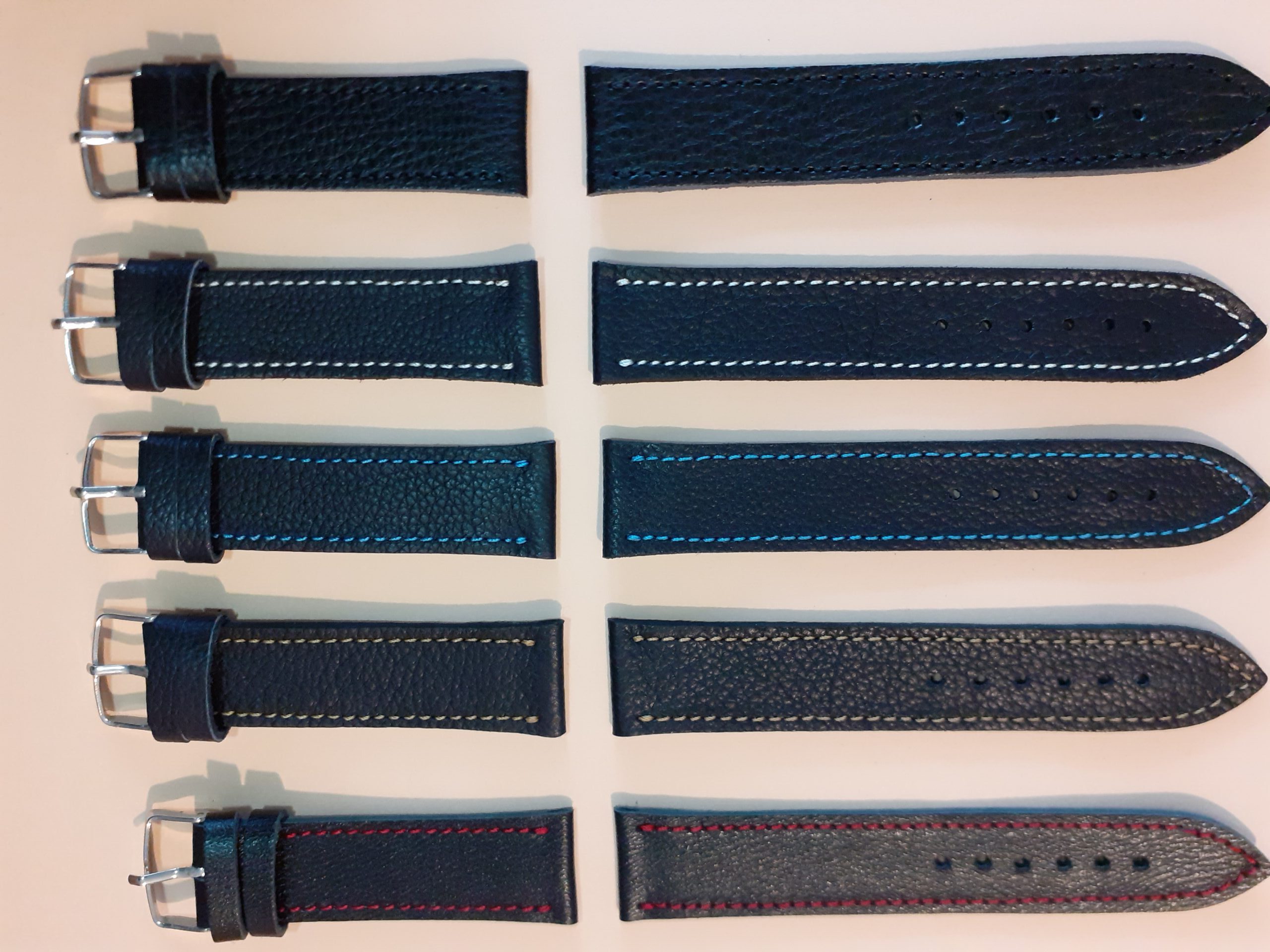 Curea ceas piele din două bucăți bărbați - imagine 25