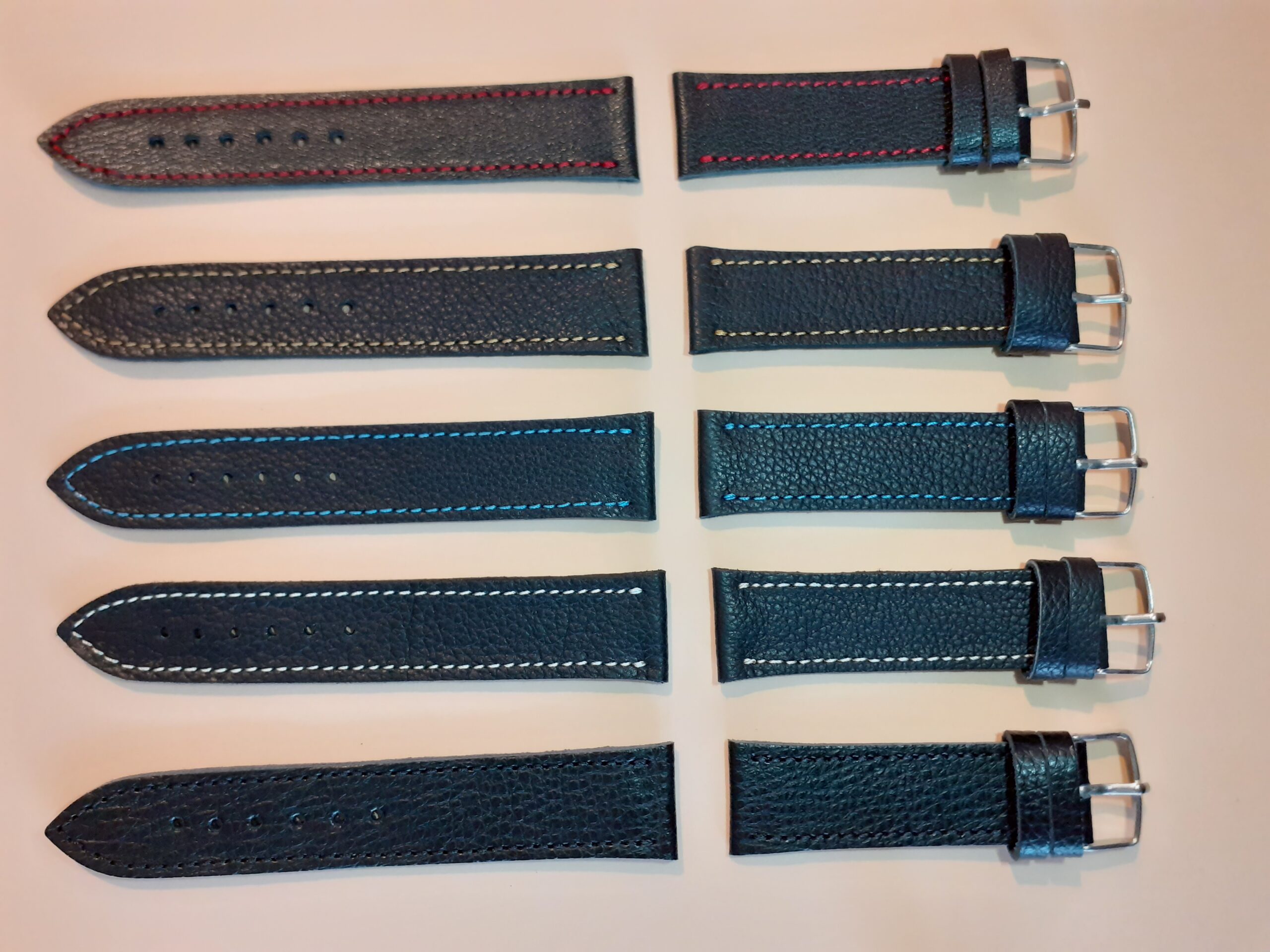 Curea ceas piele din două bucăți bărbați - imagine 23