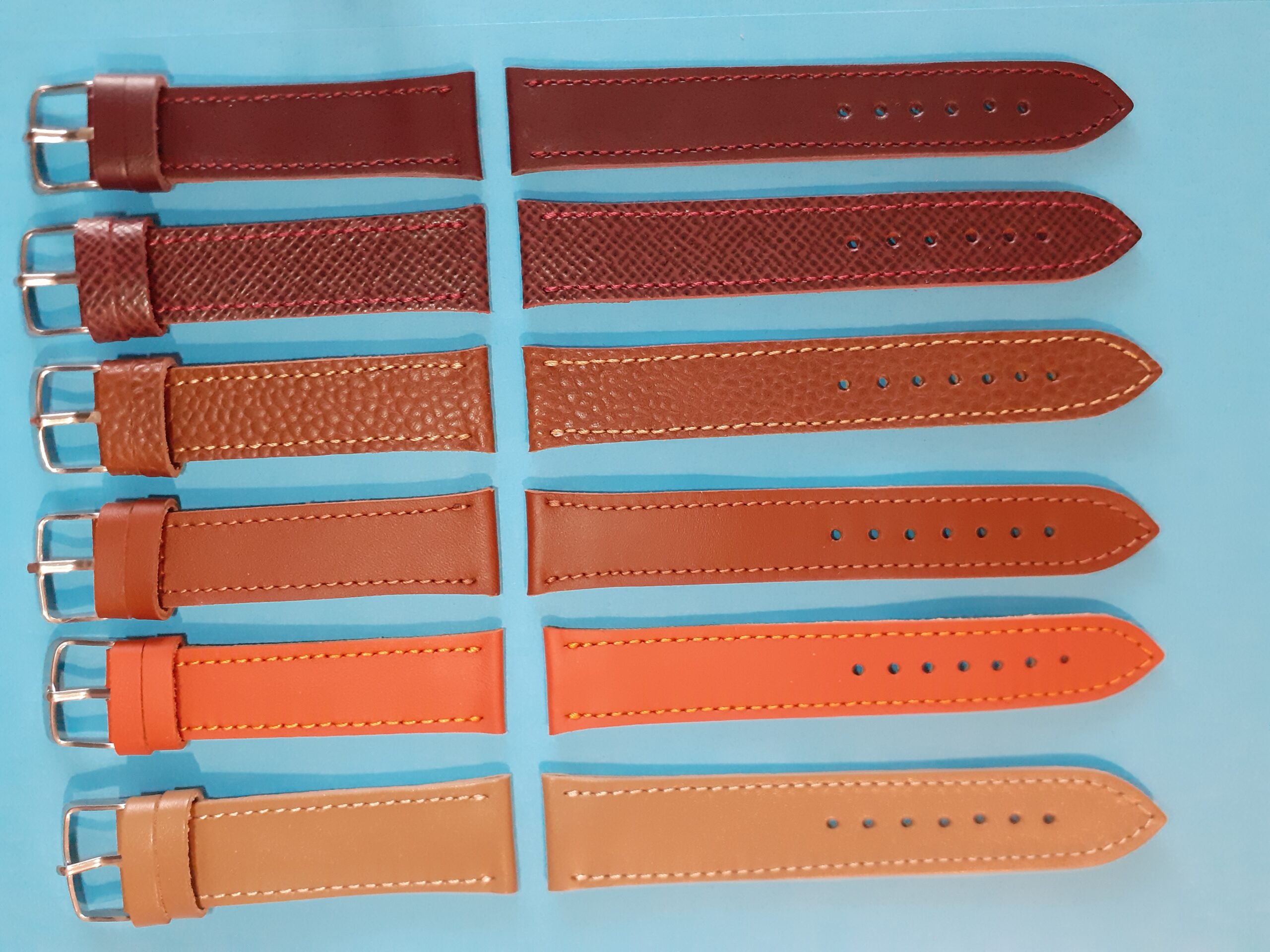 Curea ceas piele din două bucăți bărbați - imagine 20