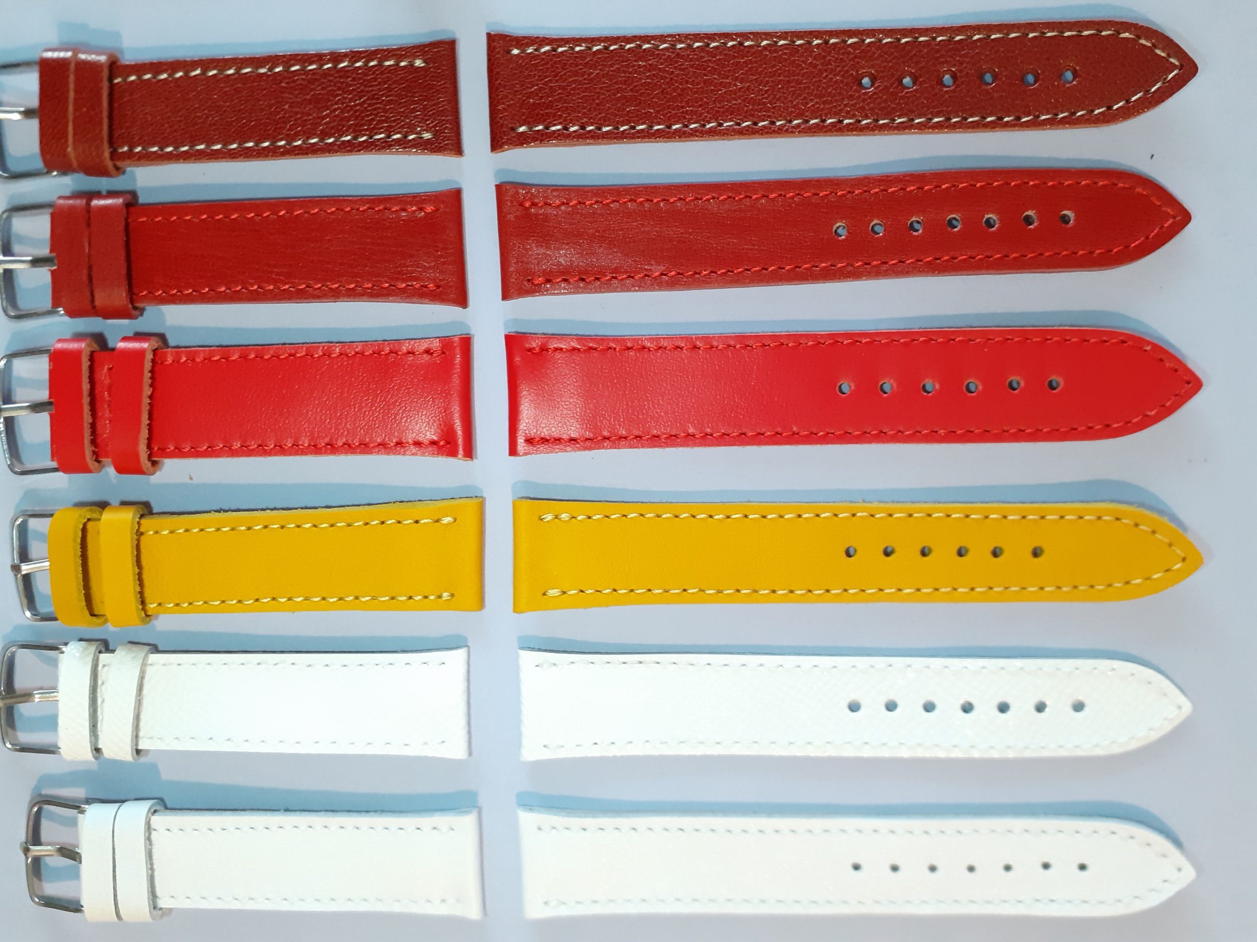 Curea ceas piele din două bucăți bărbați - imagine 16