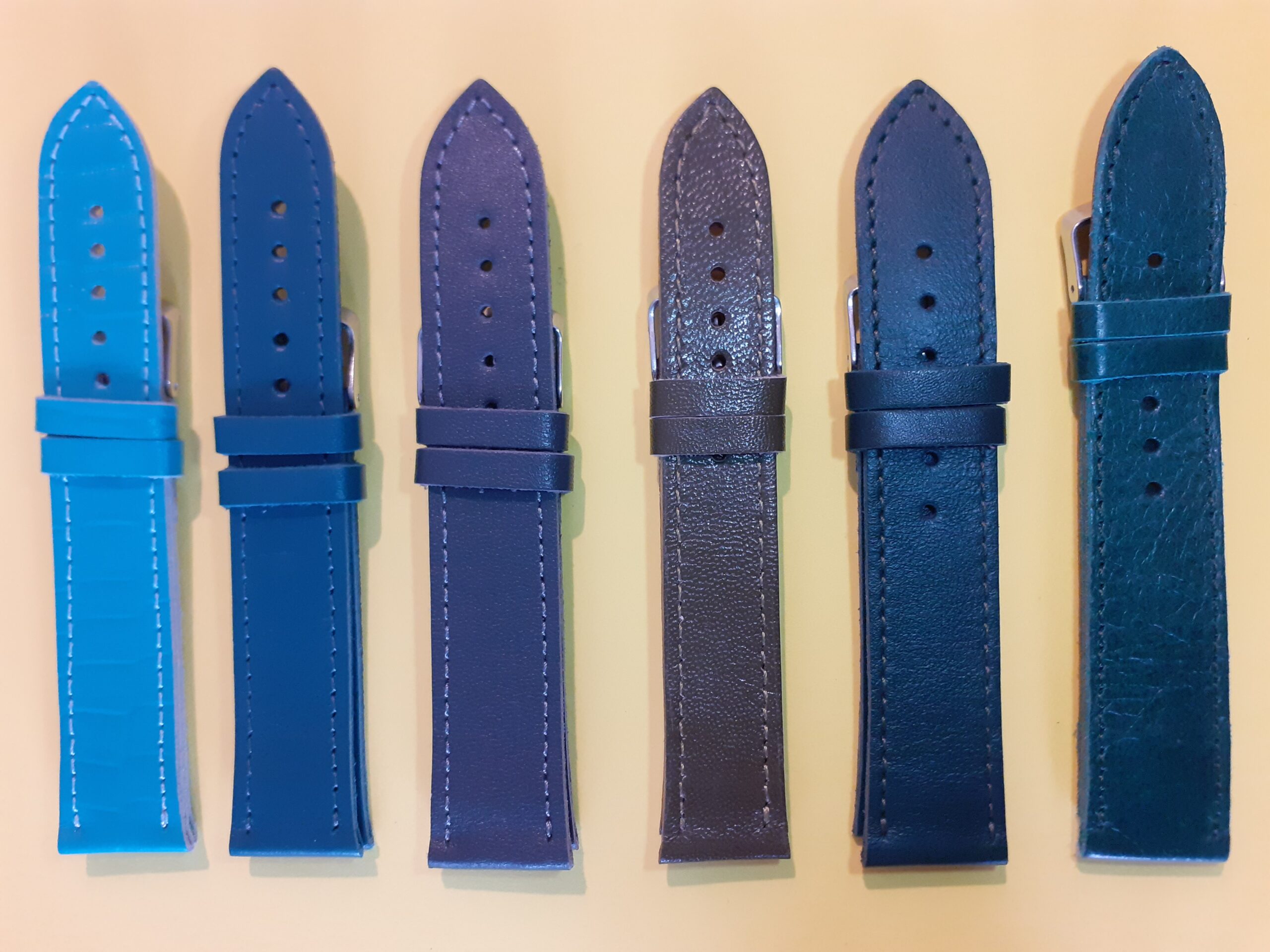 Curea ceas piele din două bucăți bărbați - imagine 14