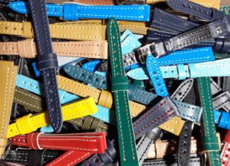 Curea ceas piele din două bucăți femei