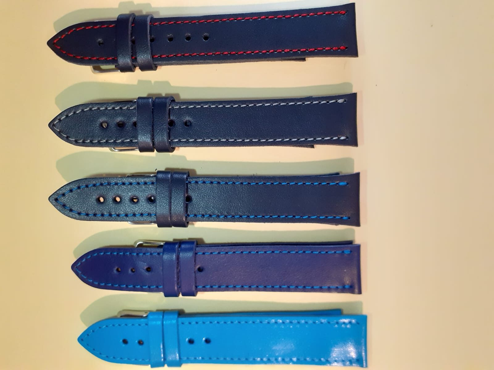 Curea ceas piele din două bucăți bărbați - imagine 7