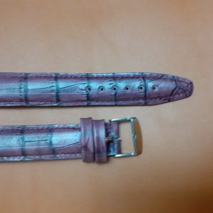 Curea ceas piele cu bombeu tip croco