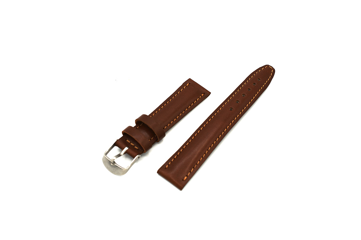 Curea ceas cu bombeu maro