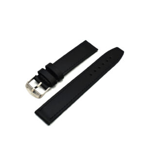 Curea ceas piele cu telescop reglabil neagră