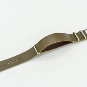 Curea ceas piele NATO kaki