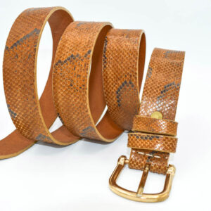 Curea din piele șarpe