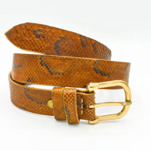 Curea din piele șarpe