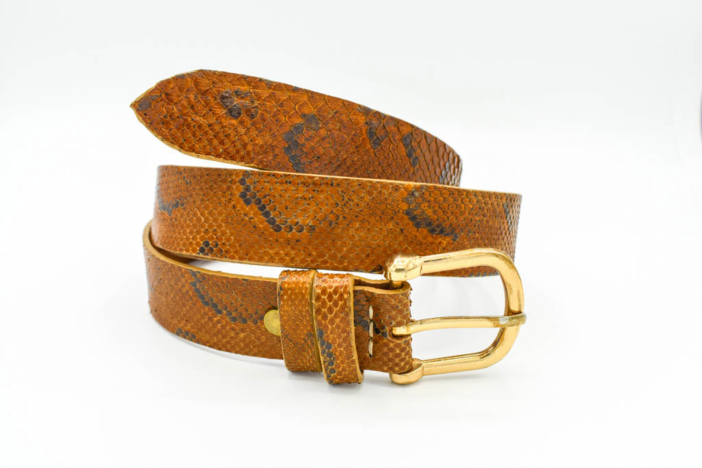 Curea din piele șarpe