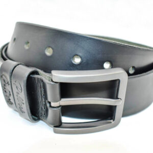 Curea piele neagră 4 cm