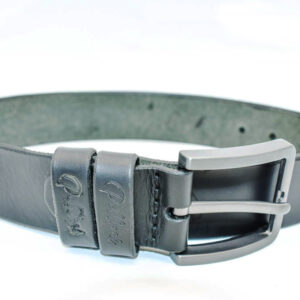 Curea piele neagră 4 cm