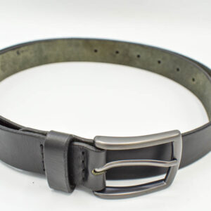 Curea piele neagra 3,5 cm