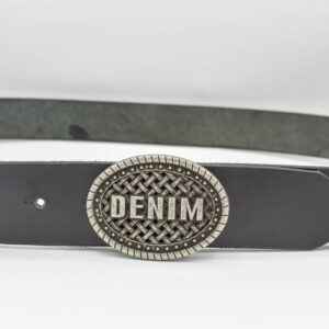 Curea blugi cu pafta Denim