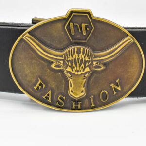 Curea piele cu pafta taur