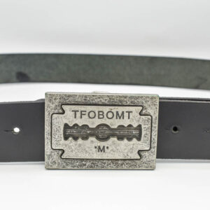 Curea piele cu pafta lamă