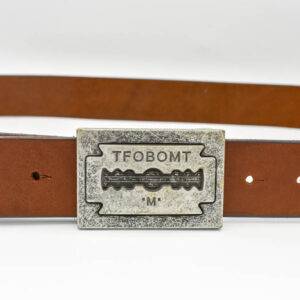 Curea piele cu pafta lamă