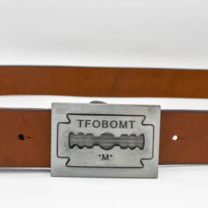 Curea piele cu pafta lamă