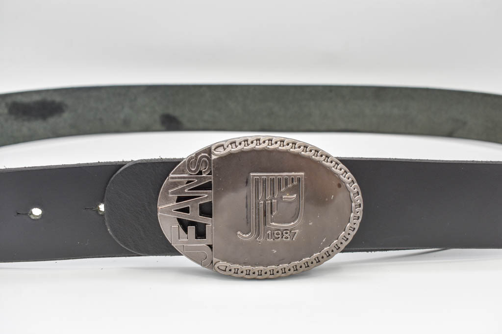 Curea jeans piele maro 1987 - imagine 2