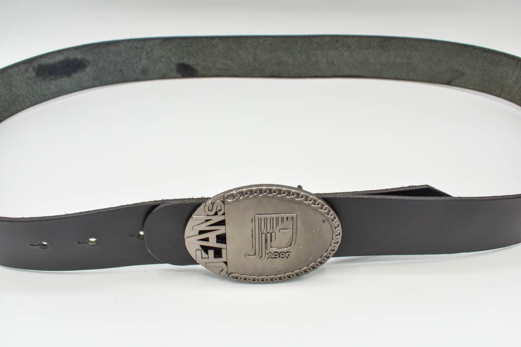 Curea jeans piele maro 1987 - imagine 4