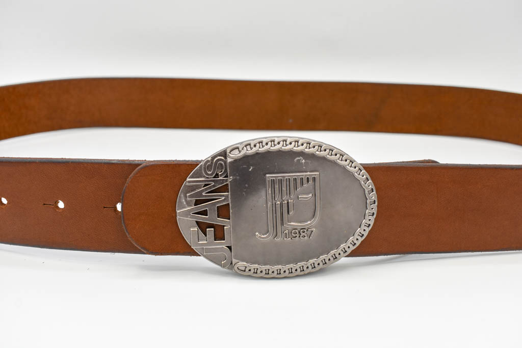 Curea jeans piele maro 1987