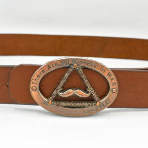 Curea piele cu pafta anti război