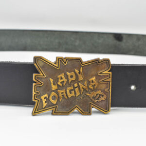 Curea damă piele maro cu pafta