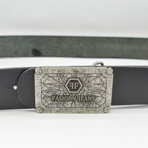 Curea jeans piele maro