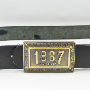 Curea piele cu pafta 1987