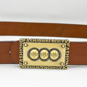 Curea piele cu pafta albine