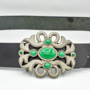 Curea damă piele cu pafta vintage