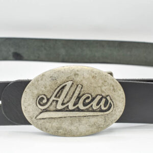 Curea piele cu pafta Alcas