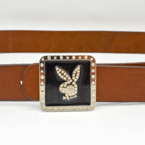 Curea piele cu pafta playboy